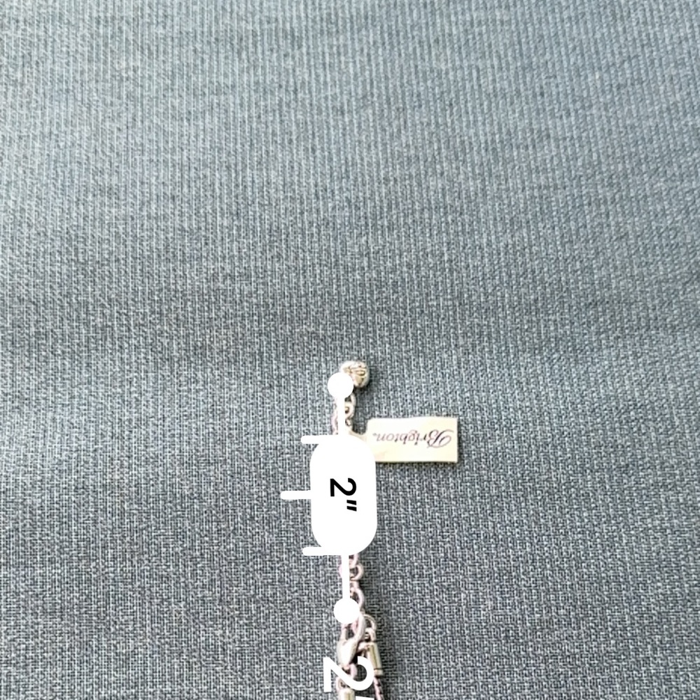 Brighton Silvertone Domenica Pendant Necklace NWT - Picture 7 of 10